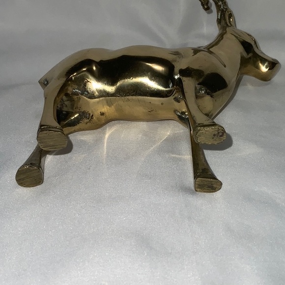 Vintage Solid Brass Ram Decor - Picture 6 of 9